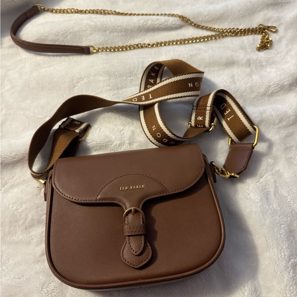 Ted Baker Chocolate Brown Crossbody Bag
